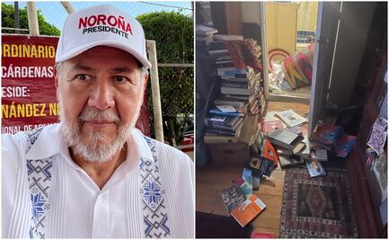 “Fueron profesionales”: Así dejaron la casa de Fernández Noroña en el Centro tras robo 