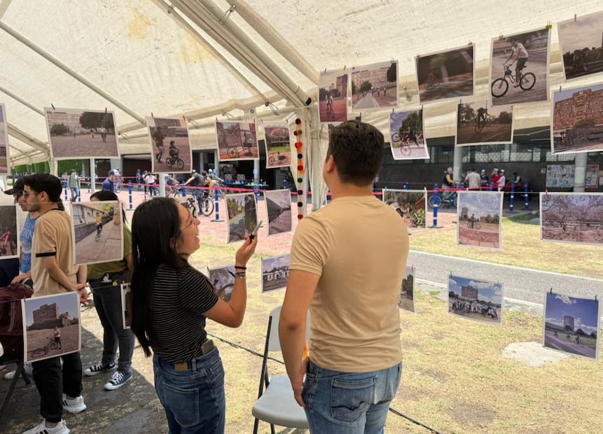 Prepara tu bici y casco para lanzarte al BiciFest 2026. Foto: X @UNAM_MX