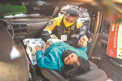 Hospitales saturados por Covid: Marisela estuvo a punto de dar a luz en la calle