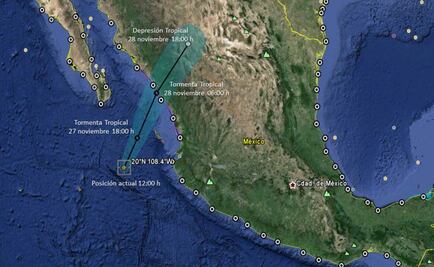 "Sandra" se degrada a huracán categoría 1
