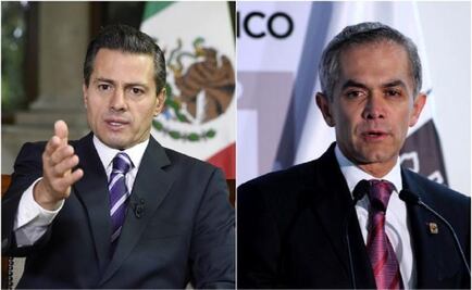 Approval rating of EPN and Mancera falls