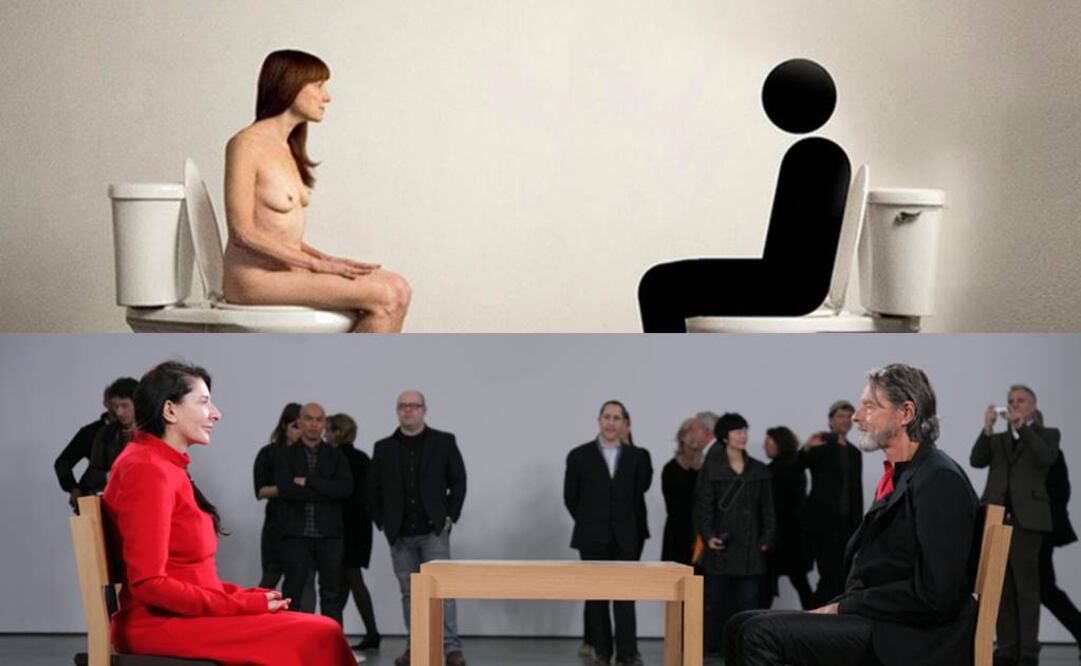 Como parte del performance habrá un segundo excusado enfrente de ella donde la gente podrá sentarse e interactuar con la artista. FOTO: Especial.