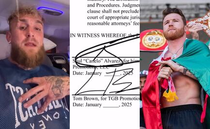 Jake Paul muestra supuesto contrato firmado por Canelo Álvarez; “vete a la ching.., defraudas a tus fans”