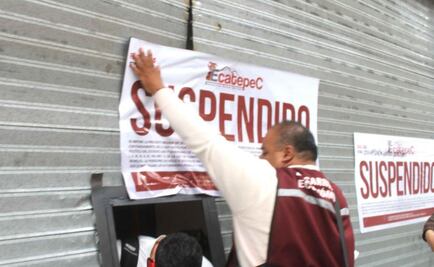 Por falta de permisos y documentos, suspenden Multiplaza Aragón en Ecatepec