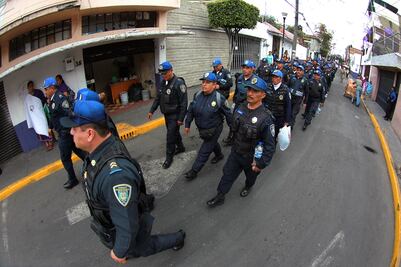 Más de 4 mil policías vigilan la Pasión de Iztapalapa
