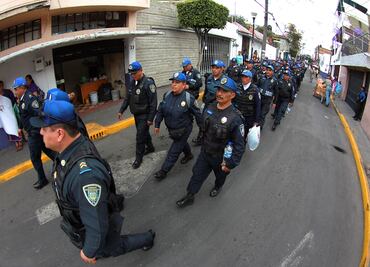 Más de 4 mil policías vigilan la Pasión de Iztapalapa
