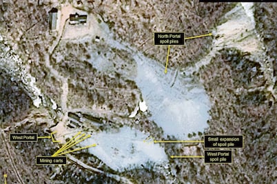 Norcorea detalla cierre de sitio de pruebas nucleares