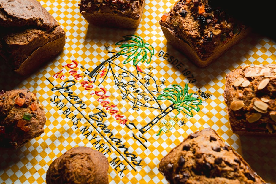 Tradicional pan de plátano de San Blás. Foto: Cortesía