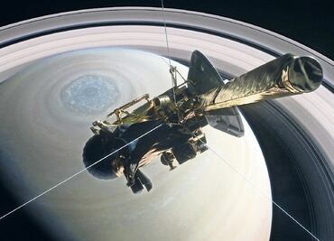 Sonda Cassini se adentra en los anillos de Saturno