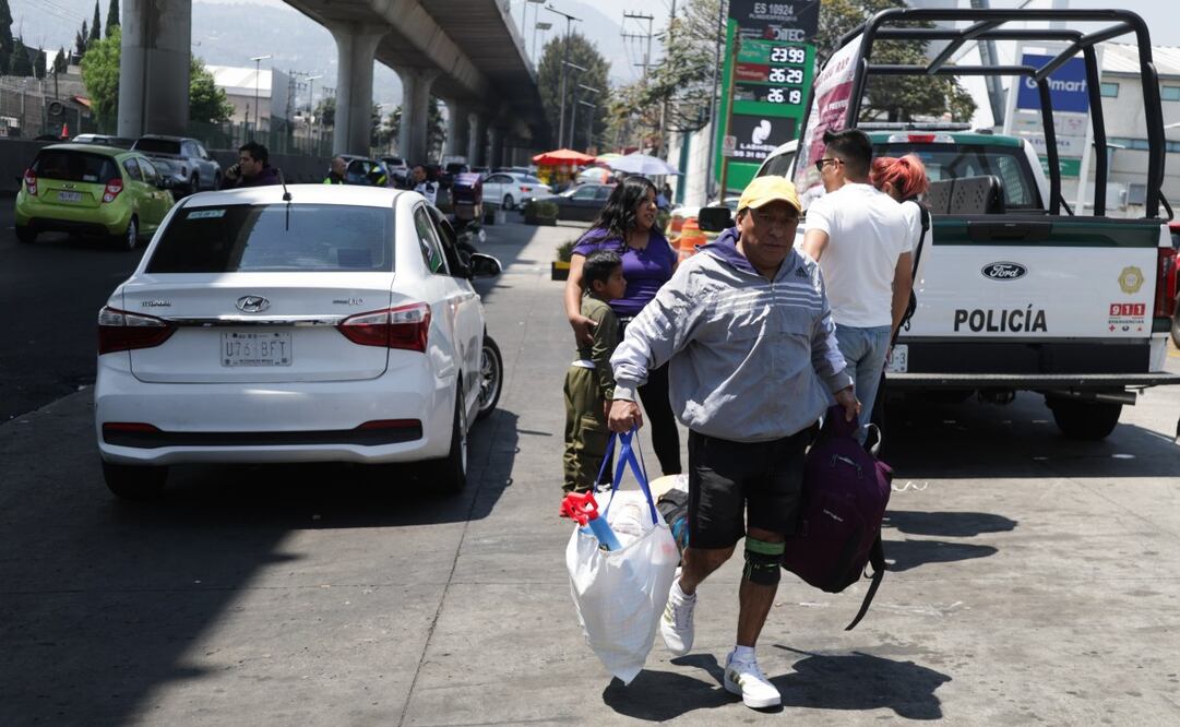 Capitalinos, disfrutan de vacaciones por Semana Santa; así luce la salida a la México-Cuernavaca. Foto: Carlos Mejía/AEL UNIVERSAL