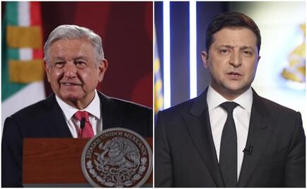 Volodimir Zelensky presenta plan de paz para Ucrania. ¿En qué difiere del de López Obrador?