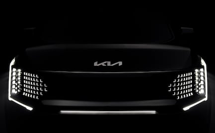 KIA EV9, las primeras imágenes de la nueva camioneta coreana