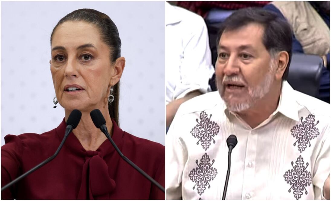 Claudia Sheinbaum / Gerardo Fernández Noroña. Foto: especial