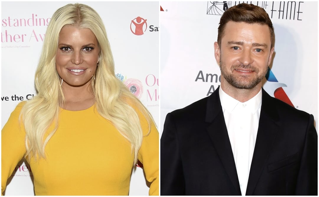 Jessica Simpson y Justin Timberlake. Foto: Especial
