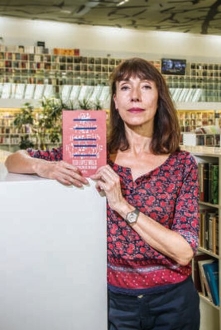 La apuesta de la escritora Tedi López Mills fue probarse en un apunte personal (YADÍN XOLALPA. EL UNIVERSAL)