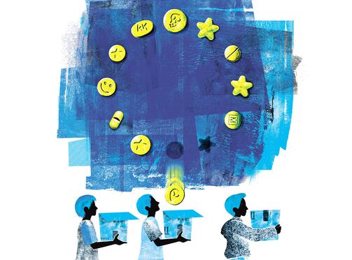 Reclutamiento de menores para el narco se dispara en Europa. Ilustración de Ani Cortés