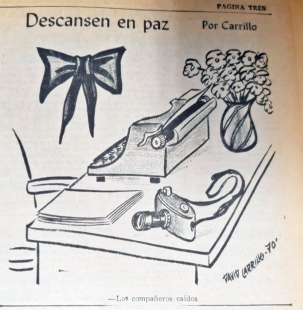 El avionazo en el que murieron periodistas en las elecciones de 1970