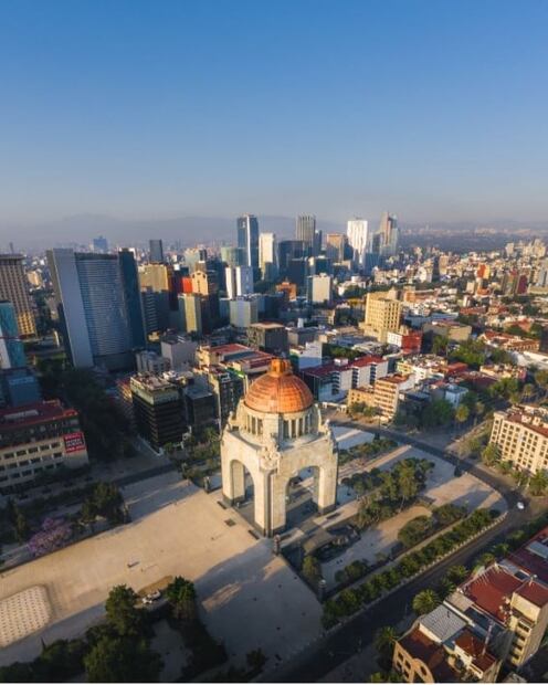 Drones vuelan sobre la CDMX, registran aislamiento social por cuarentena