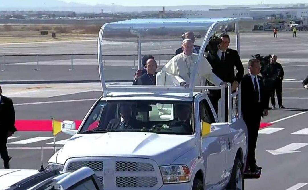 Papa Francisco visita a reos en el Cereso No. 3 en Juárez