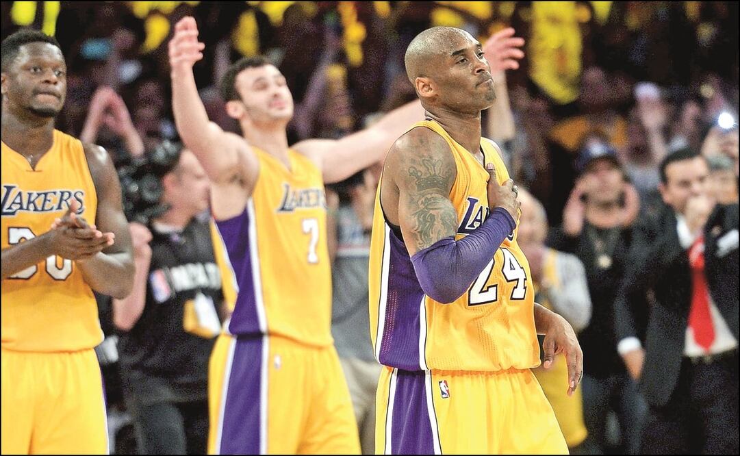 Exbasquetbolista de los Lakers. Foto: AFP