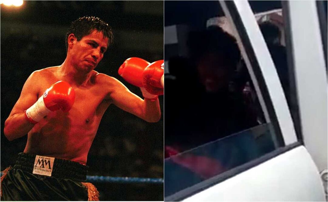 "Levantan" a “El Mago” González, para llevarlo a una clínica de JC Chávez FOTO: ESPECIAL