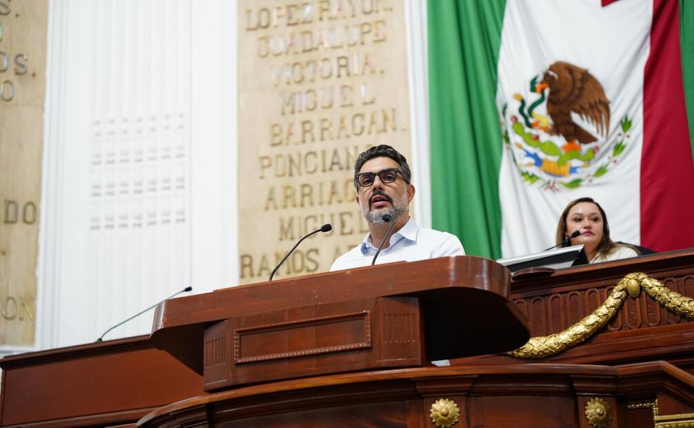  Jesús Sesma, sostuvo una reunión de trabajo con el secretario de Gobierno, César Cravioto
Foto: Especial.