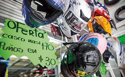Cascos patito, un riesgo para los motociclistas