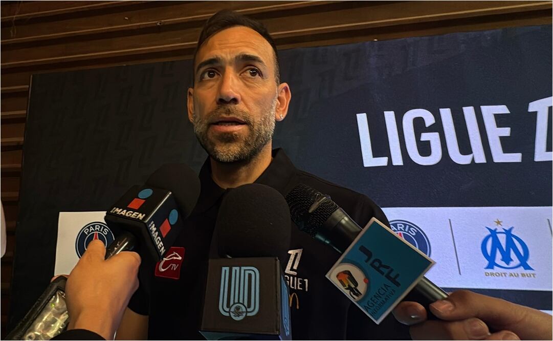 FOTO: EDGAR ENRÍQUEZ / EL UNIVERSAL - César Delgado comparte su experiencia en la Ligue 1
