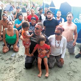 Migrantes buscan llegar a EU desde Colombia