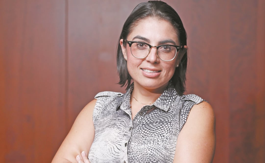 Aspirante a presidir el PAN, Mirelle Montes Agredano. (IRVIN OLIVARES. EL UNIVERSAL)