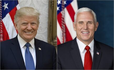 Develan retrato con el que Trump será recordado como presidente