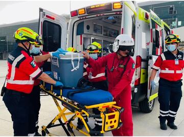 Grupo “Relámpagos” apoya en traslado de órganos provenientes de Sinaloa a la CDMX