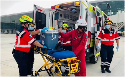 Grupo “Relámpagos” apoya en traslado de órganos provenientes de Sinaloa a la CDMX