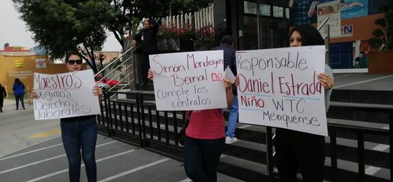 Despiden a profesores del Centro de Estudios Naucalpan en Edomex