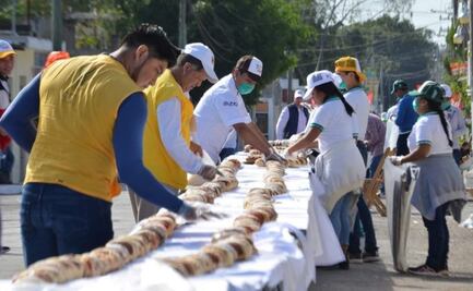Municipio de Yucatán conserva el récord Guinness de la rosca de reyes más grande del mundo 
