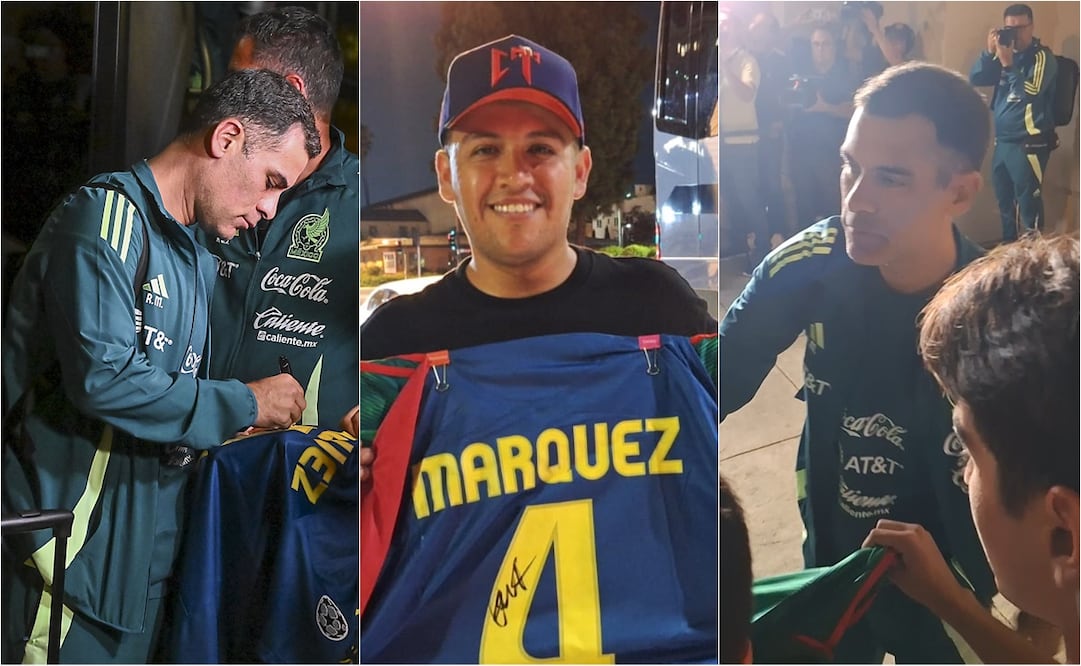 Rafael Márquez atendió a los aficionados de la Selección Mexicana. FOTO: ESPECIAL