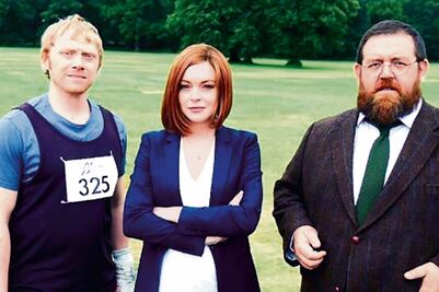 Lohan actuará con Ruper Grint