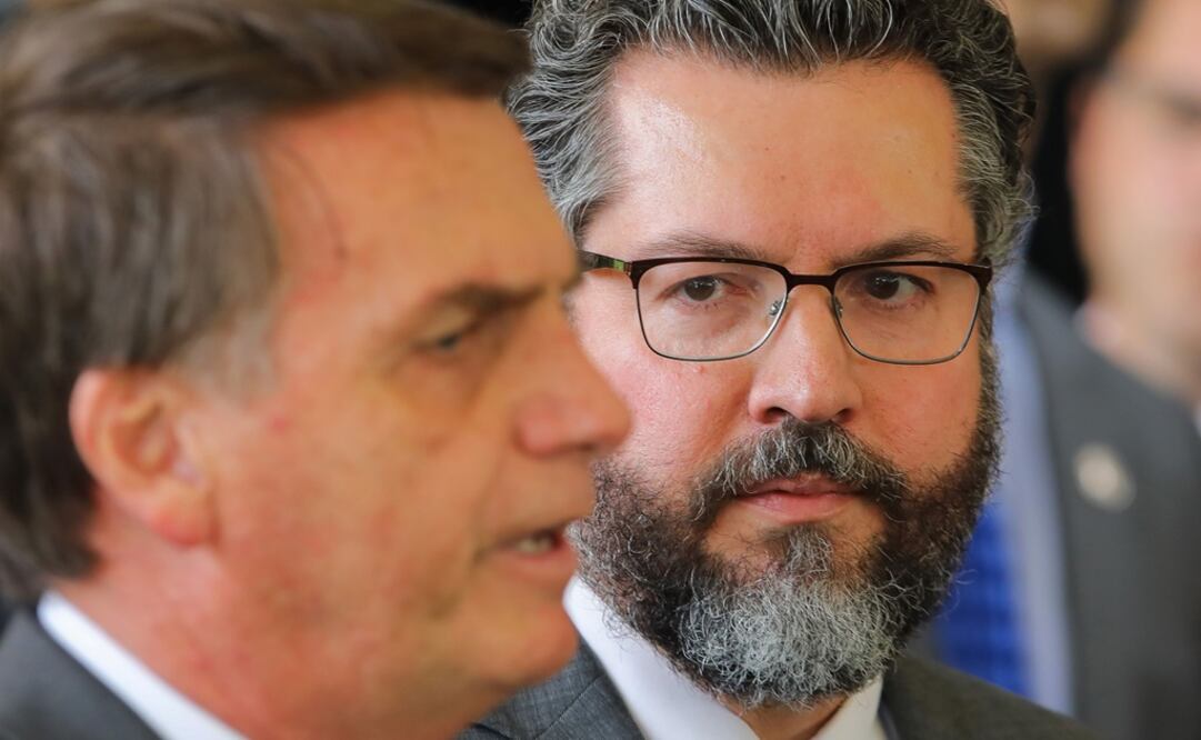 Actualmente, Ernesto Araujo dirige el Departamento de Estados Unidos, Canadá y Asuntos Interamericanos de la cancillería brasileña. Foto: AFP