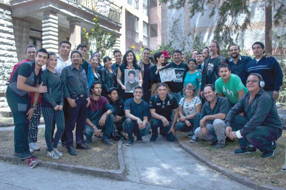 Los actores filman en tres locaciones, una de ellas, en Tacuba. / CORTESÍA