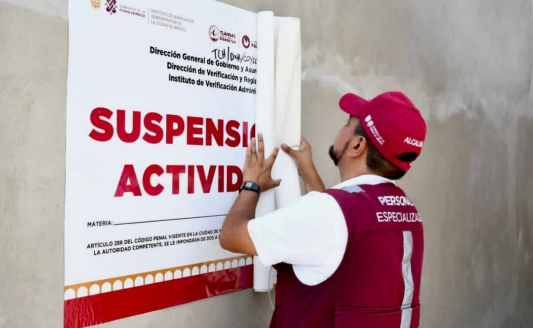 Las construcciones que no acataron la suspensión con sellos y continuaron con el proceso, tuvieron que ser clausuradas. Foto: Especial