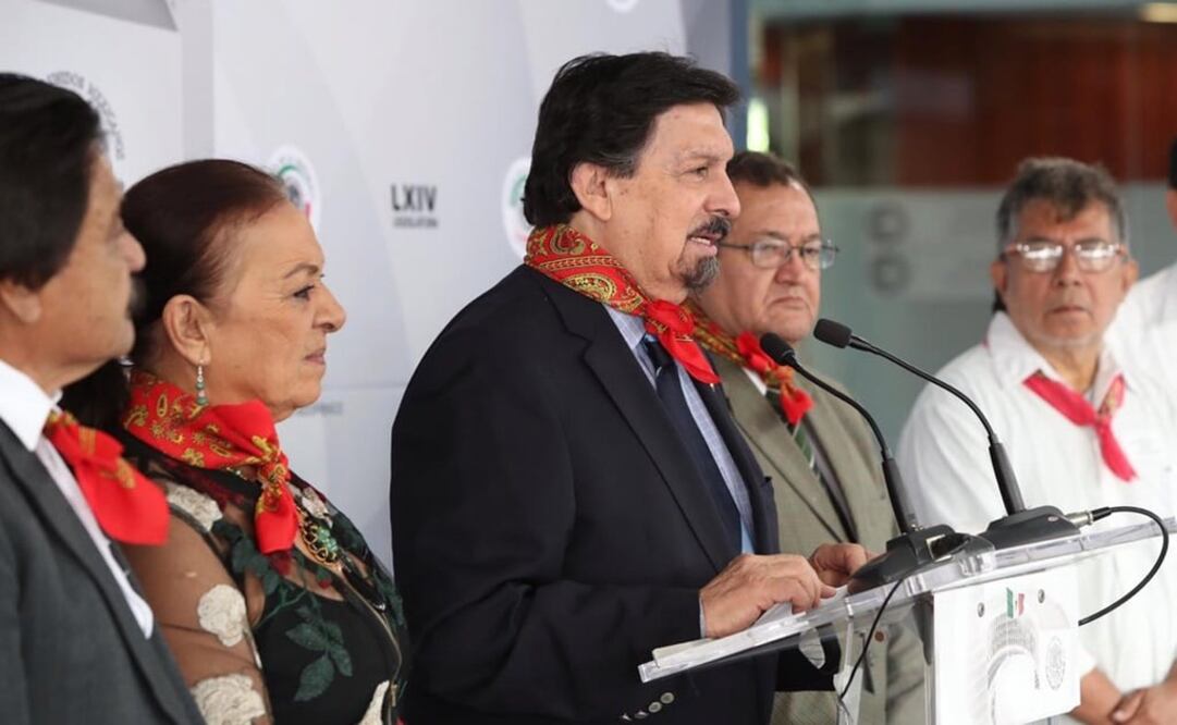 El líder minero y senador de Morena, Napoleón Gómez Urrutia. Foto: Especial