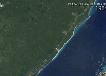 Google presenta nuevo Timelapse de la Tierra