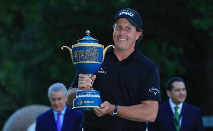 Phil Mickelson se corona en el WGC México Championship