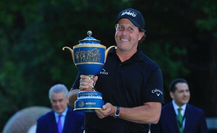 Phil Mickelson se corona en el WGC México Championship