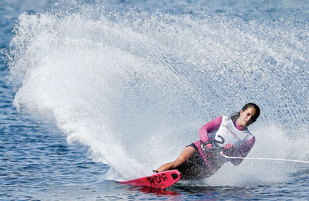 Carolina acumuló 2,226 puntos durante las tres pruebas de la competencia (GREGORY BULL. AP)