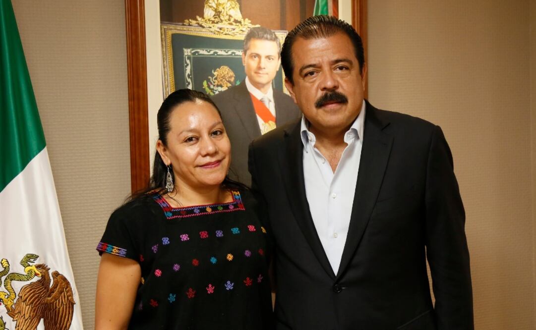 Fotografía publicada por la Sedesol 