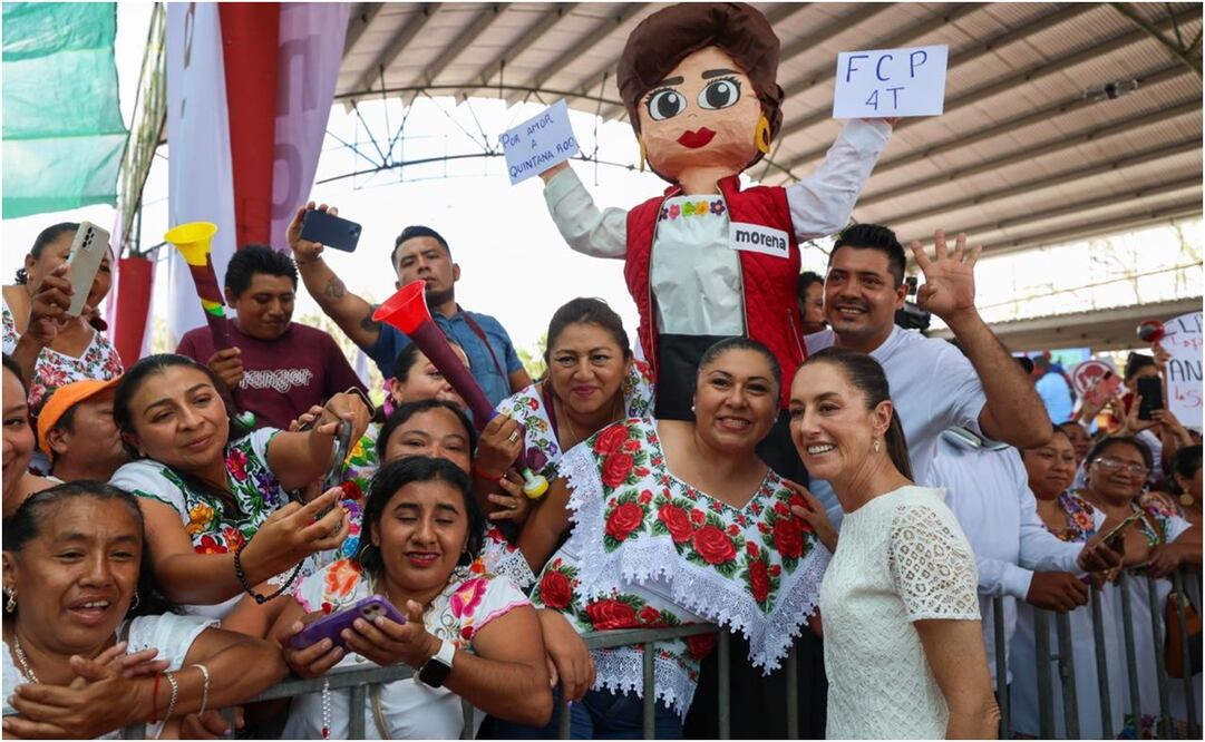 Claudia Sheinbaum. Foto: Diego Simón/ EL UNIVERSAL