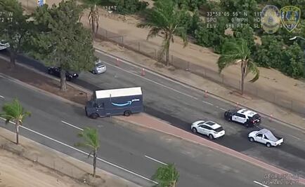 Detienen a hombre que allanó y robó una camioneta de Amazon en California 