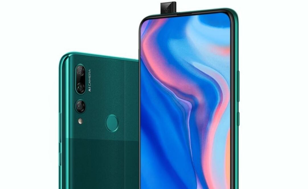 La firma Huawei presentó ayer en México su nuevo dispositivo Y9 Prime 2019
