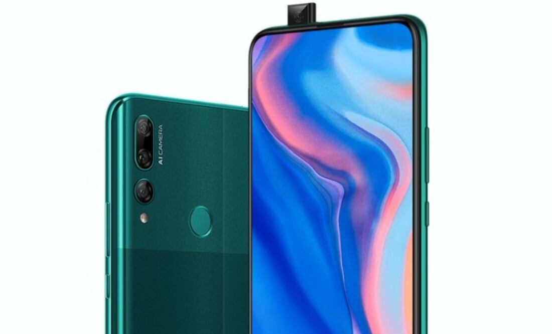 La firma Huawei presentó ayer en México su nuevo dispositivo Y9 Prime 2019